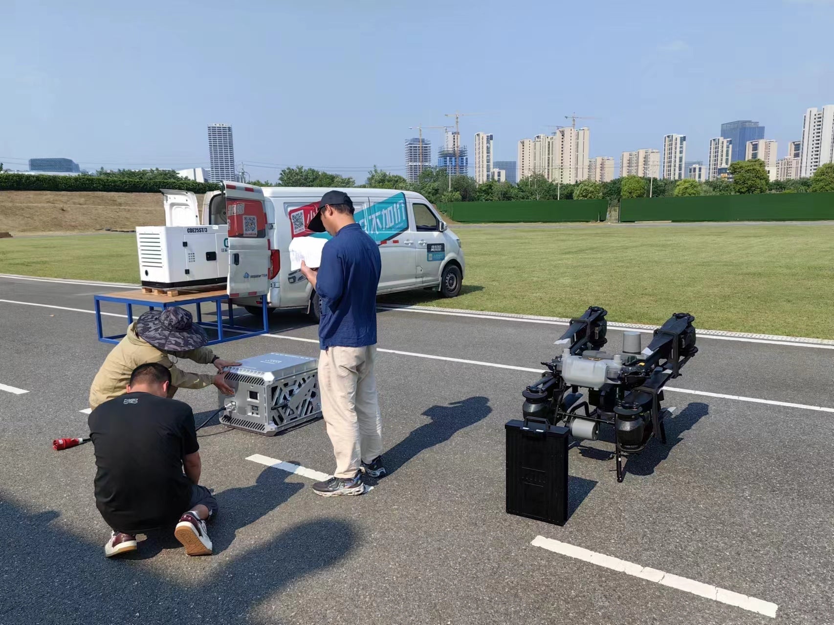 Er Dan Drone Team, Three workshop integration plan