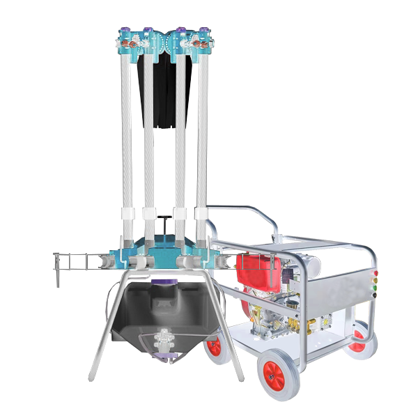 H120-S 50M Ground pressurized industrial cleaning drone